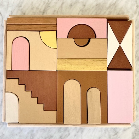 Other - Montessori Wood apartment building blocks
